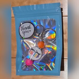 NEW 'Sometimes I Sleep' Bling Keychain